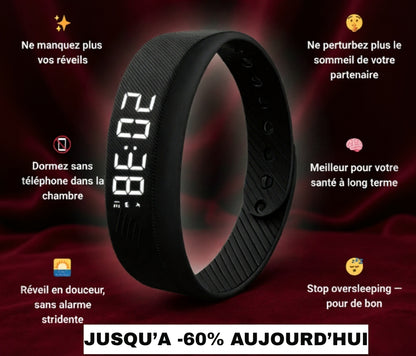 ⌚ Bracelet Intelligent | l’expérience du Réveil Silencieux Nouvelle Génération