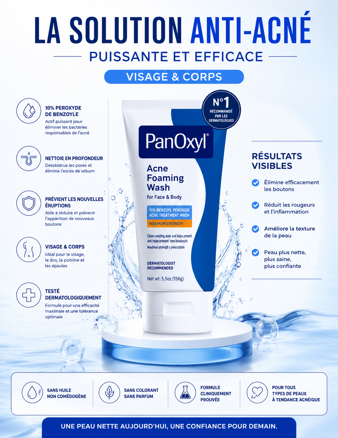 PanOxyl Acné Foaming Wash