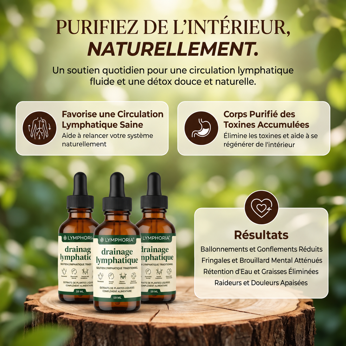 LYMPHORIA® | Drainage Lymphatique Naturel
