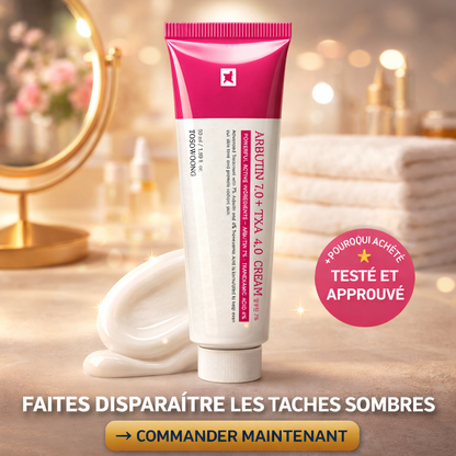 Crème coréenne avancée à l'arbutine et au TXA (Arbutin 7.0 + TXA 4.0)