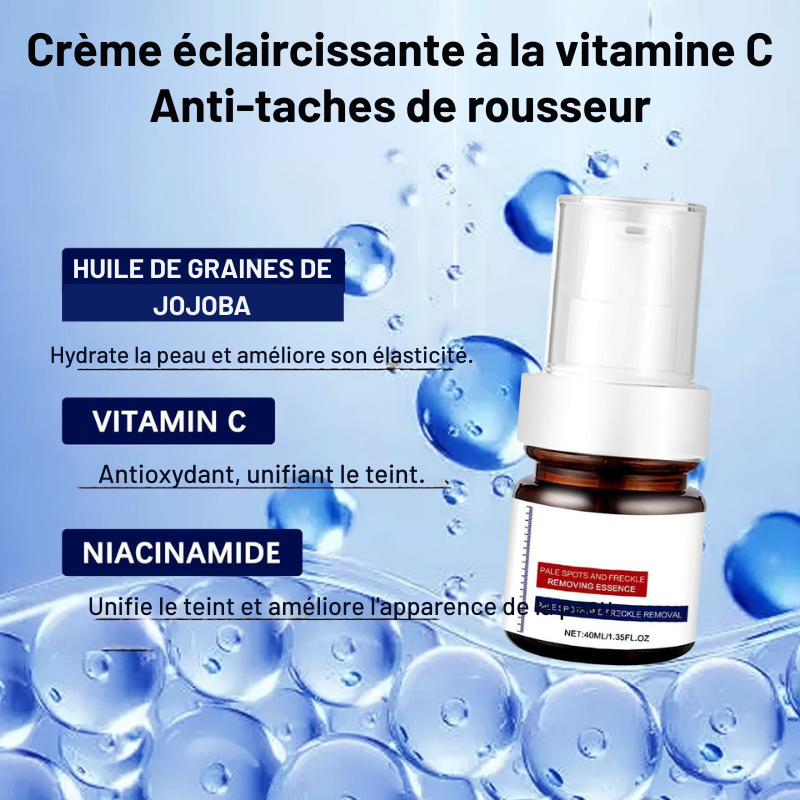SÉRUM DE VISAGE ÉCLAIRCISSANTE À LA VITAMINE C