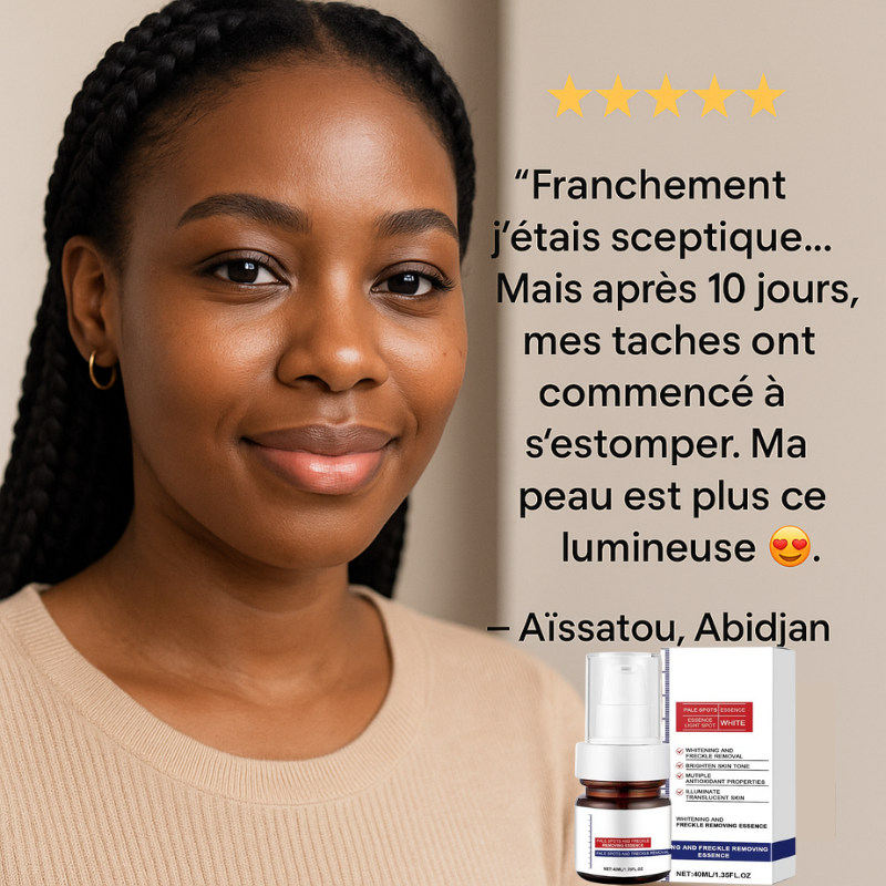 SÉRUM DE VISAGE ÉCLAIRCISSANTE À LA VITAMINE C